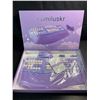 Image 1 : 1 Ergonomic Wireless Keyboard and Mouse Set - Purple - New