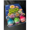 Image 1 : 1 Case of Cyclops Monster Jawbreakers Candy - Assorted Flavours - 12 Units - New Sealed