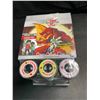 Image 2 : 1 Case of Bakugan Laser Pops Candy Lollipops - Strawberry, Watermelon, Grape - 12 Units - New Sealed