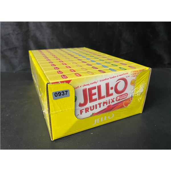 1 Case of Jell-O Soft n' Chewy Fruitmix Candy (7 Fruit Flavors) - 12 Boxes Included - New Sealed