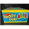 Image 3 : 1 Case of Teddy Pops Lollipops Candy - 24 Units Included - New Sealed