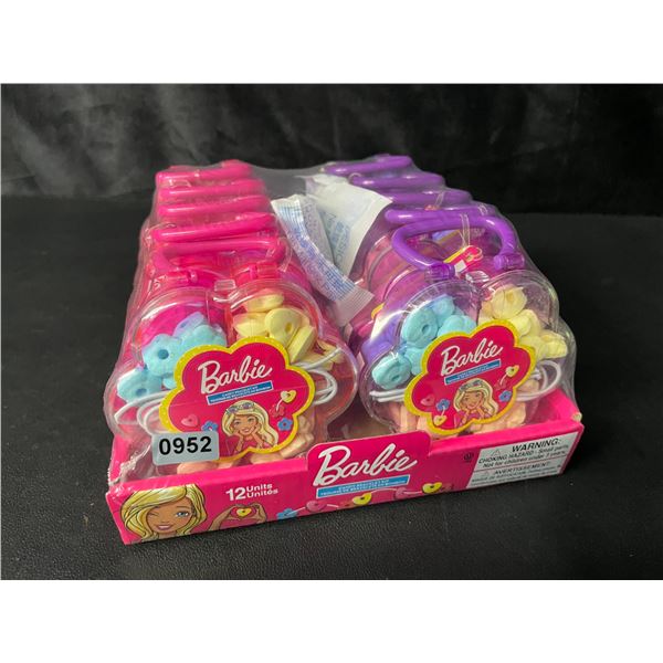 1 Case of Barbie Candy Bracelet Kits - 12 Units Included - New Sealed
