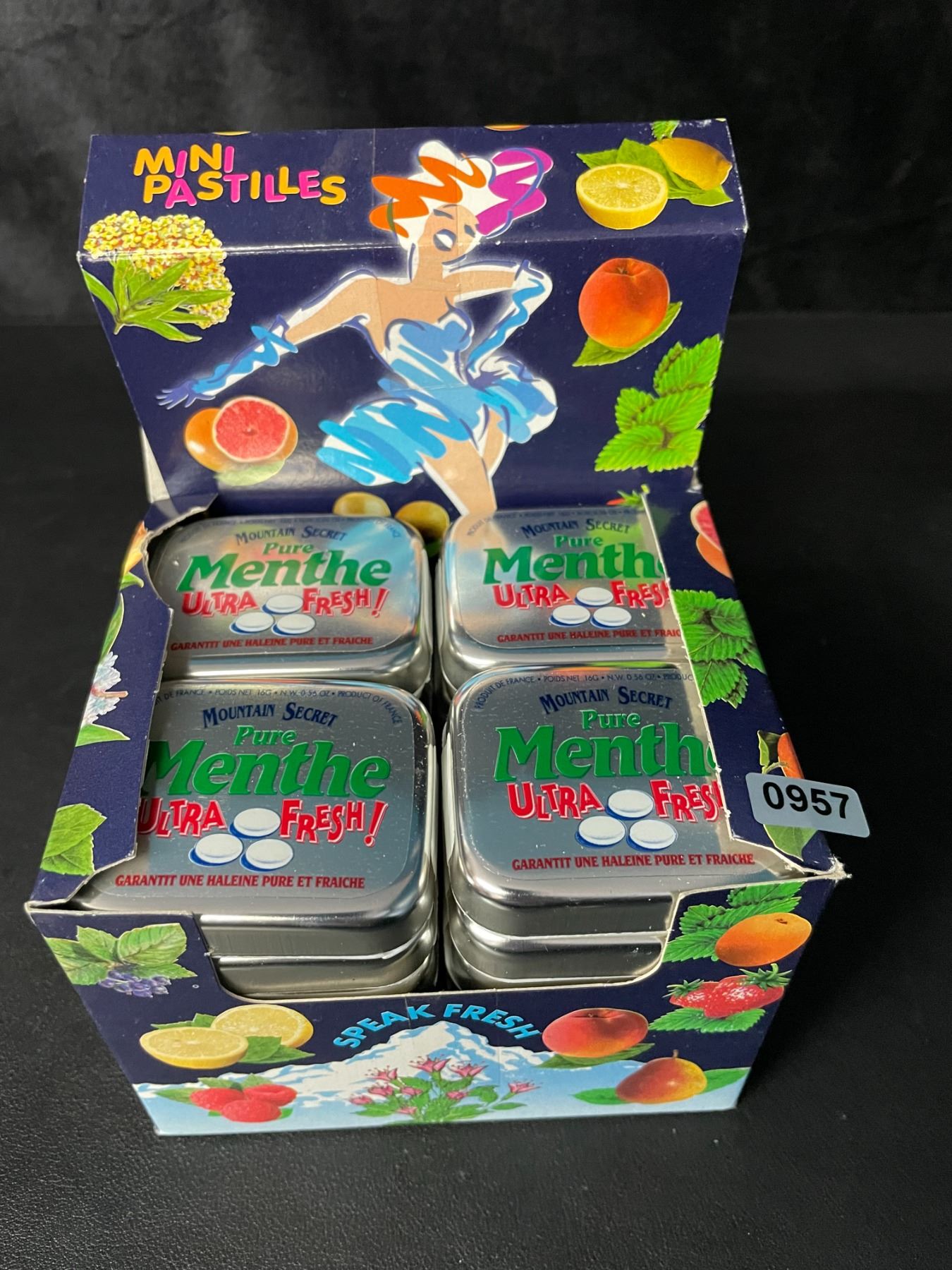 Secrets Mints 1 Case of Mini Pastilles/Mountain Secret Mint Candies - 24 Packs of ...
