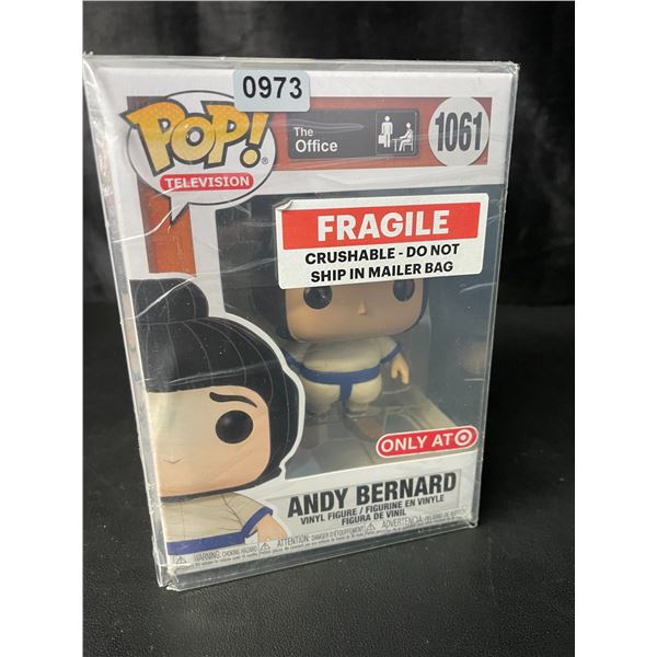 1 Funko Pop! Collectible Toy/Vinyl Figure - #1061 - The Office Andy Bernard - New in Box