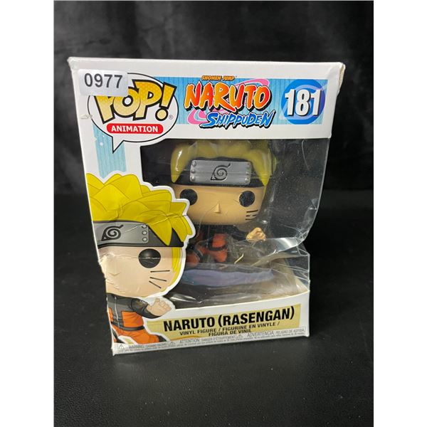 1 Funko Pop! Collectible Toy/Vinyl Figure - #181 Naruto Shippuden; Naruto (Rasengan) - New/Dmg Box