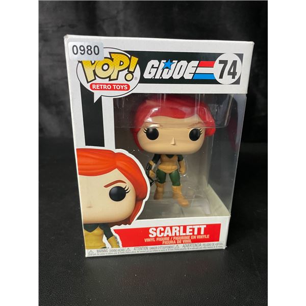 1 Funko Pop! Collectible Toy/Vinyl Figure - #74 - G.I. Joe - Scarlett - New in Box