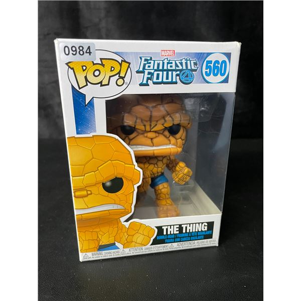 1 Funko Pop! Collectible Toy/Vinyl Figure - #560 - Marvel Fantastic Four; The Thing - New in Box