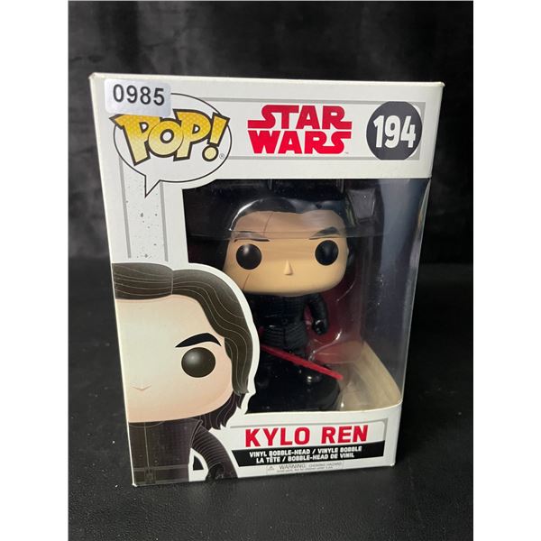 1 Funko Pop! Collectible Toy/Vinyl Figure - #194 - Star Wars Kylo Ren - New in Box