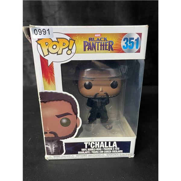 1 Funko Pop! Collectible Toy/Vinyl Figure - #351 Marvel Black Panther T'Challa - New in Box