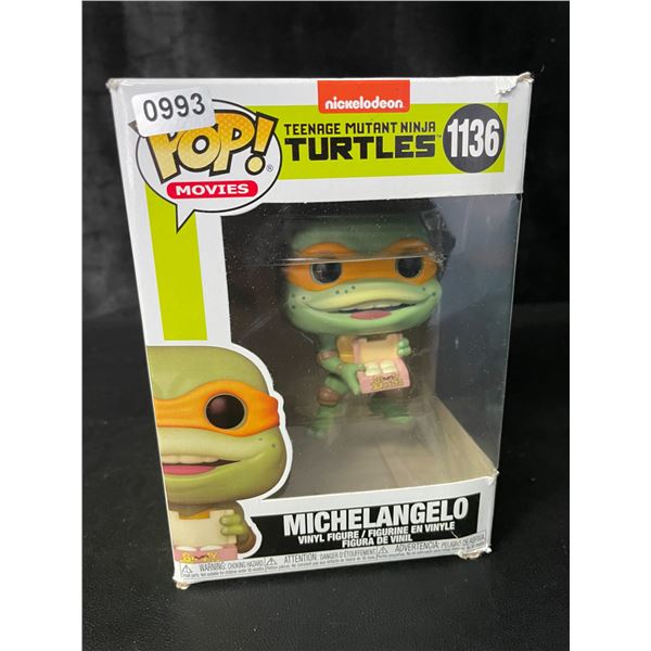 1 Funko Pop! Collectible Toy/Vinyl Figure - #1136 TMNT Michelangelo  - New in Box