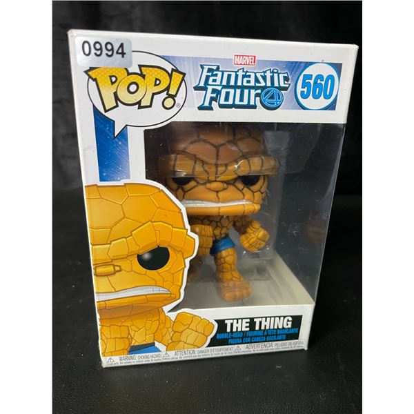 1 Funko Pop! Collectible Toy/Vinyl Figure - #560 - Marvel Fantastic Four; The Thing - New in Box