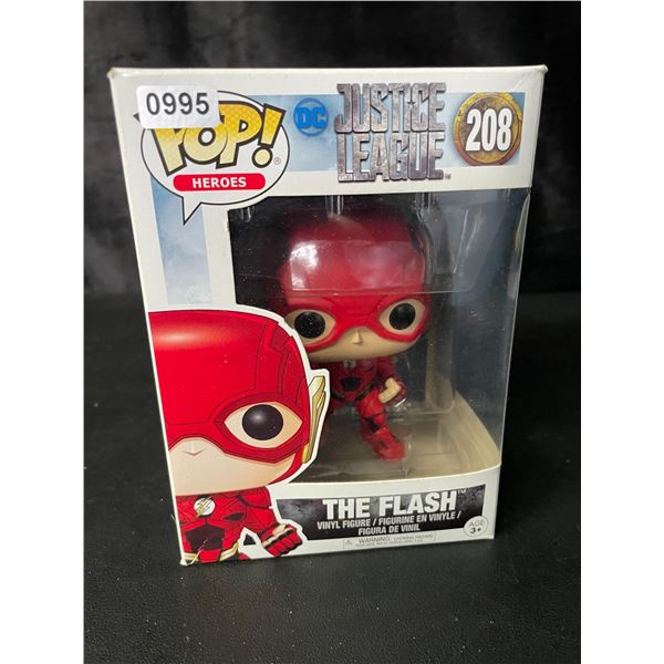 1 Funko Pop! Collectible Toy/Vinyl Figure - #208 - DC Justice League; The Flash - New in Box