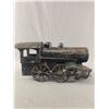 Image 2 : Vintage Tin Metal Train Engine. Approx. 12" L x 6" H