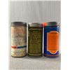 Image 2 : 3 Vintage Composite w/ Metal Lids, Rubber Tube Repair Kits - B.F. Goodrich w/Contents, Supertite & S