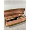 Image 2 : Vintage Parker "51" Pen & Pencil Set Made In England In Original Goldtone Case