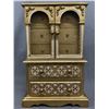 Image 1 : Small Painted High Chest of Drawers (Music Box) Approx. 14" H x 5" x 9.5"