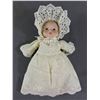 Image 1 : Clothed Small 9"H Porcelain Baby Doll