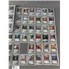 Image 2 : Large Lot Of 1994 Star Trek The Next Generation Collector Cards In Binder Card Sheets