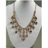 Image 2 : Gorgeous Vintage Various Colours Rhinestone Necklace