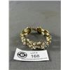 Image 2 : Vintage Pearls & Rhinestones Bracelet & Unique Silver Tone Bangle