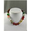 Image 3 : 2 Unique Glass Beads Necklaces & 1 Bracelet
