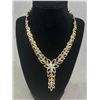 Image 2 : Beautiful Rhinestone Necklace & 2 Pairs Of Dangle Earrings