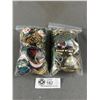 Image 1 : 2 Small Bags Of Jewelry & Parts