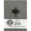 Image 1 : Sterling & Amber Dragonfly Pendant