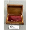 Image 2 : Vintage 1940's Walnut Wristwatch Box
