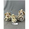 Image 1 : "Sarah's Angels" Resin Figurines - 6"H "Special Sister", 4.5"H "Devotion" & 4" H "Harmony"