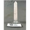 Image 2 : 3.8" Rose Quartz Tower. Retails. $200.00