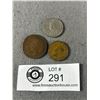 Image 2 : 3 Early canadian Coins 1934,1943 & 1916