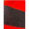 Image 2 : Vintage 1950's Hudson's Bay Blanket. Scarlet. Approx Double Size