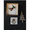 Image 4 : Large Vintage Jewelry Lot. Pendant, Necklaces Etc