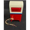 Image 2 : Lot of Vintage Postcards, Nice Wooden Box Deorative Wooden Sword and a Collectible Mail Box