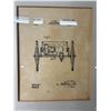 Image 2 : Framed Henry Ford 1901 Motor Carriage Patent ( Not Original Patent)