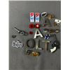 Image 2 : Nice Lot of Vintage Collectibles. Pins, Key Chains, Multitools Et c