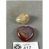 Image 2 : Nice Mixed Crystal Lot. Brand New. Rose Quartz Brcelet,Tumbled Cirtrine, Sodalite and Carnelian Carv