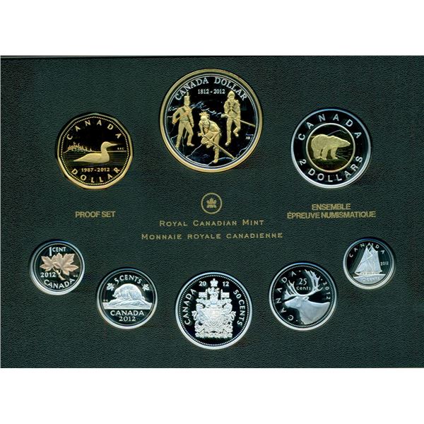 2012 Canada Fine Silver Proof Set, New as issued, Tax Exempt