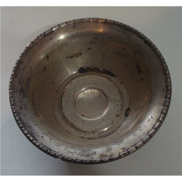 5 inches Sterling Silver Bowl, 67 grams, Sold As is, No Return.