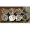 Image 1 : 1999 Millennium 25¢ X 8 Roll Set, 40 Coins per roll, Please see description