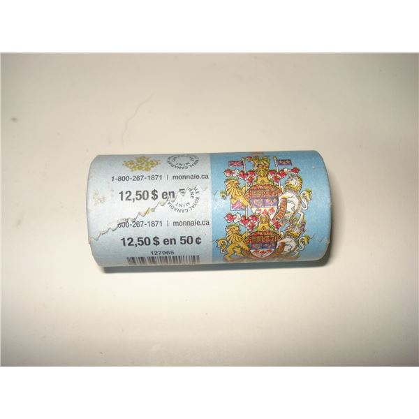 2014 Canada 50¢ Roll Special Wrap, 25 pcs