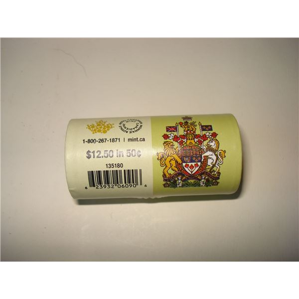 2015 Canada 50¢ Roll Special Wrap, 25 pcs