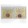 Image 1 : ICCS 2011 1¢ MS66 NON Magnetic, PCCS 1979 1¢ MS64, Professional Coin Certification System