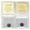 Image 2 : PCCS 1991 10¢ MS67 NBU, ICCS 2005P 10¢ First Day MS66  Professional Coin Certification System