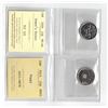 Image 1 : ICCS 2009 25¢ MS66, PCCS 2015 25¢ MS65 ,  Professional Coin Certification System