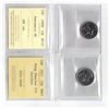 Image 1 : ICCS 1998 25¢ MS67 NBU, PCCS 2023 25¢ MS65 ,  Professional Coin Certification System