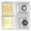 Image 1 : ICCS 1999 50¢ MS64, PCCS 2022 50¢ PF67,  Professional Coin Certification System