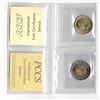 Image 2 : PCCS-ICCS 2019 $2. MS66 Equality, PCCS 12015 $2 MS65 Flanders Professional Coin Certification System