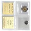 Image 1 : PCCS-ICCS 2019 10¢ MS67, PCCS 2022 $2 MS64 Summit Professional Coin Certification System